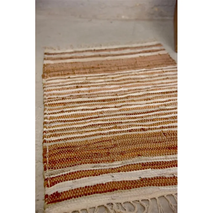 Kožený kobereček Handwoven 60x90cm