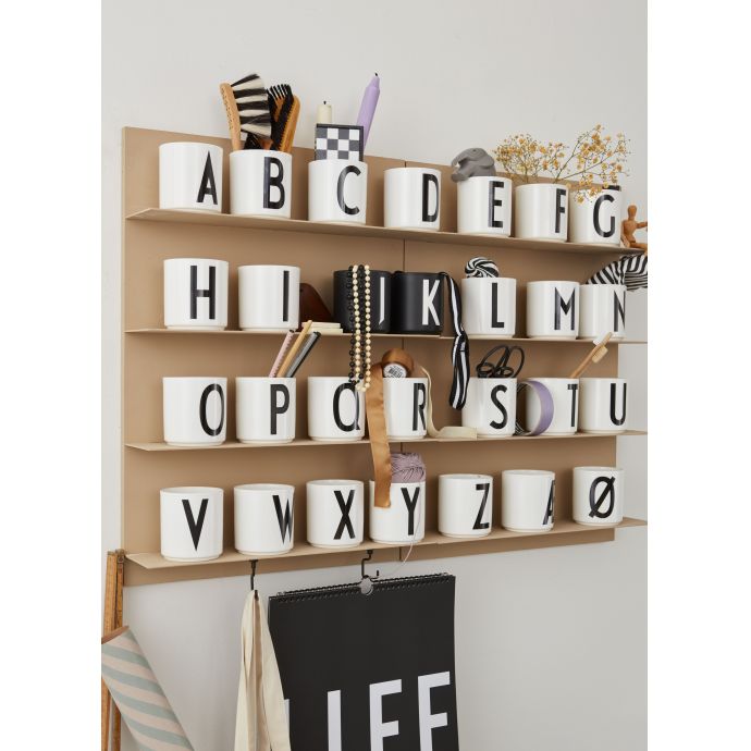 Porcelánový hrneček/dózička Letters