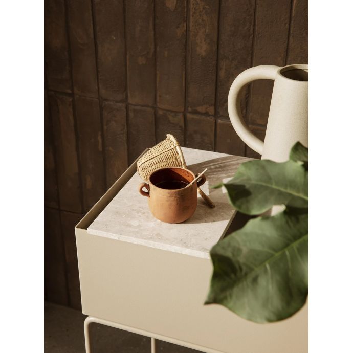Mramorový tác na Plant Box Beige