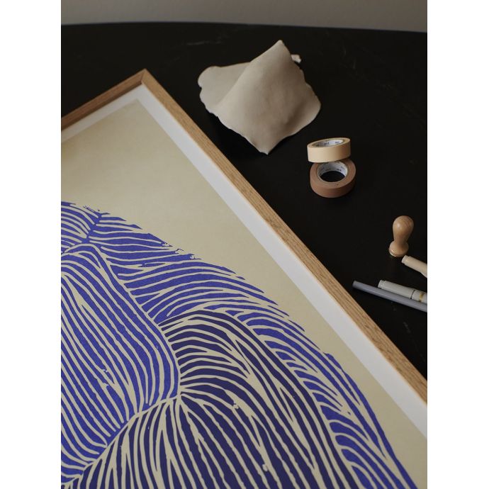 Autorský mini plakát Deep Blue by Rebecca Hein A5