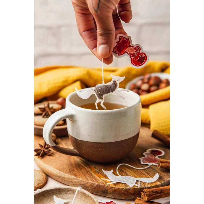 Černý čaj Fox Gourmet Apple – 5 ks