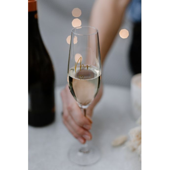 Sklenice na sekt Mr.