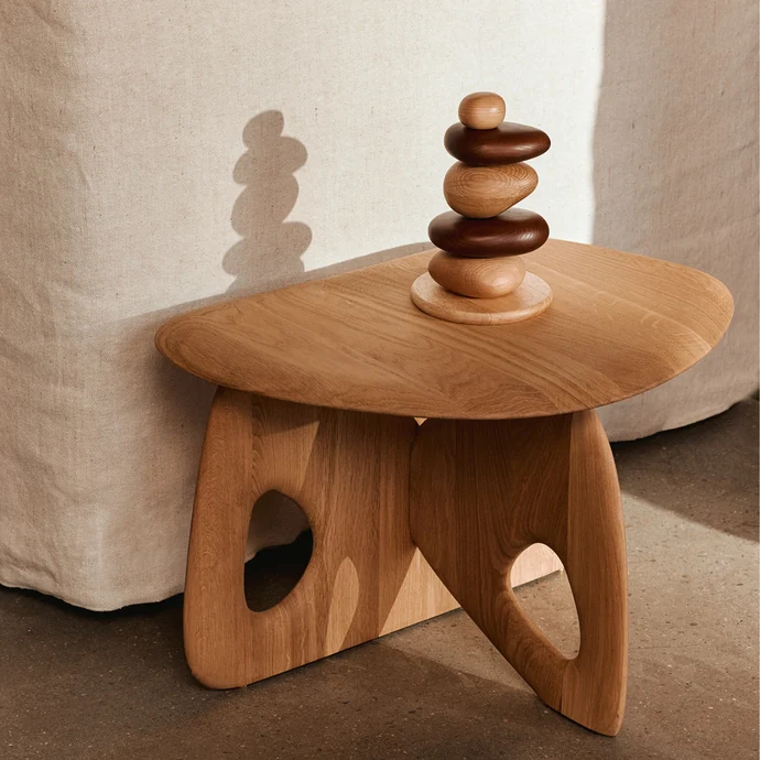 Dřevěný stolek Oar Natural Oak
