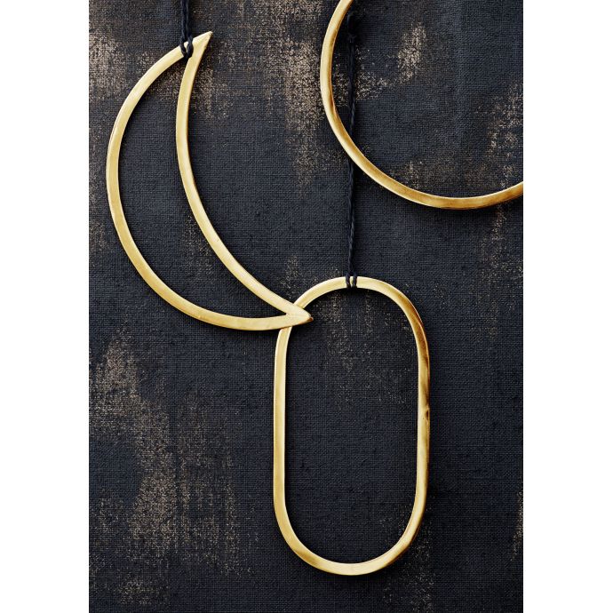 Závěsný kruh na dekorování Gold 28 cm
