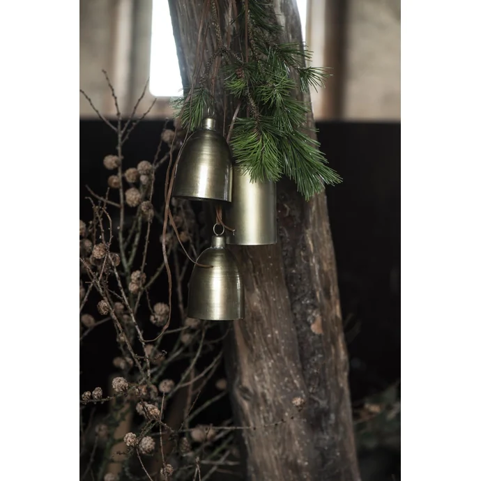 Kovový zvoneček Conical Gold