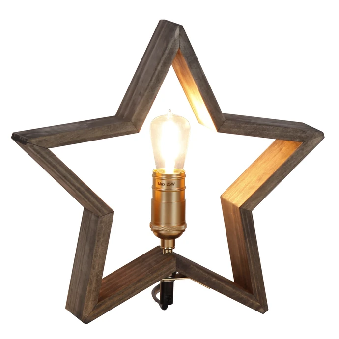 Stolní lampa ve tvaru hvězdy Lysekil Nature