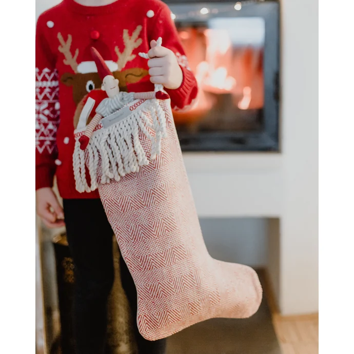 Vánoční bavlněná punčocha Christmas Stocking