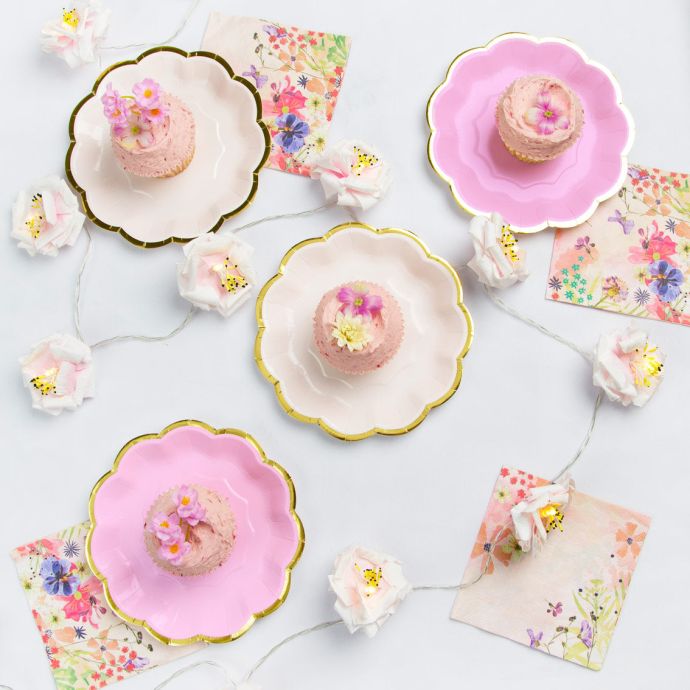 Světelný LED řetěz s květinami Floral String 2 m