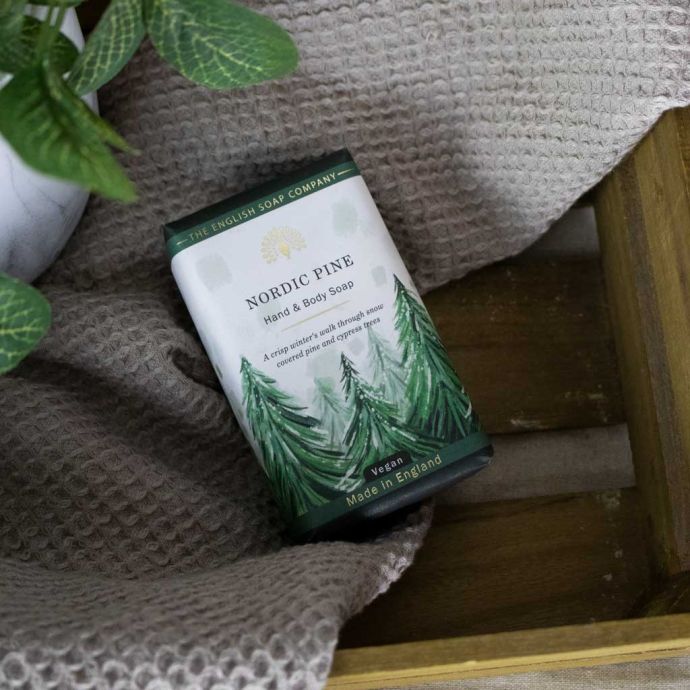 Tuhé mýdlo Nordic Pine 190 g