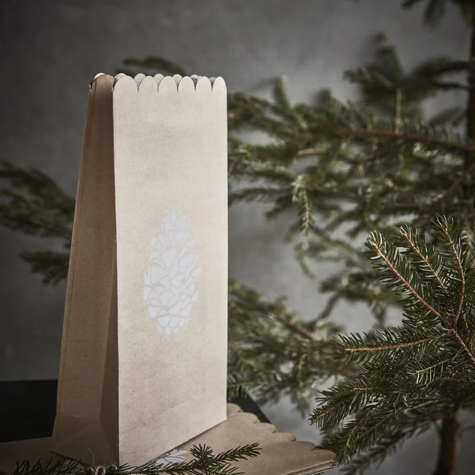 Papírový sáček Merry Christmas - set 4 ks