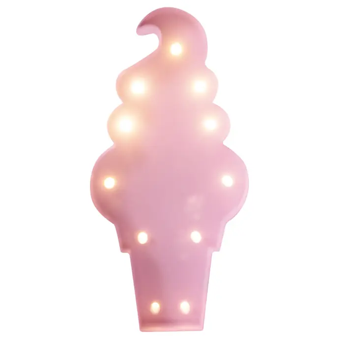 Dětská lampička Icecream Babypink Small bulbs