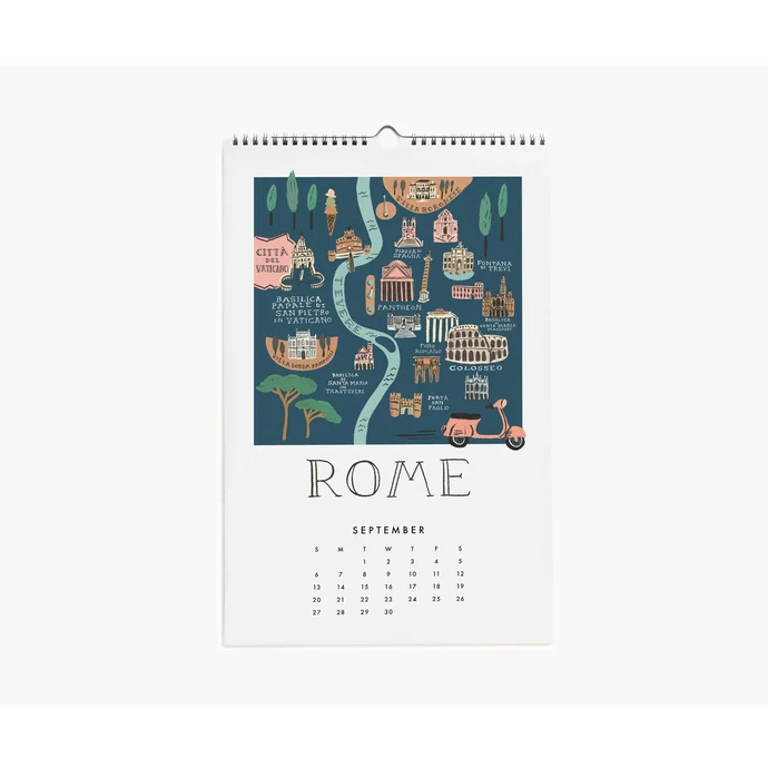Nástěnný kalendář City Maps 2020