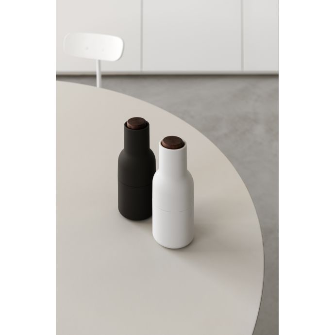 Mlýnek na sůl a pepř Bottle Ash/Carbon Walnut - set 2 ks