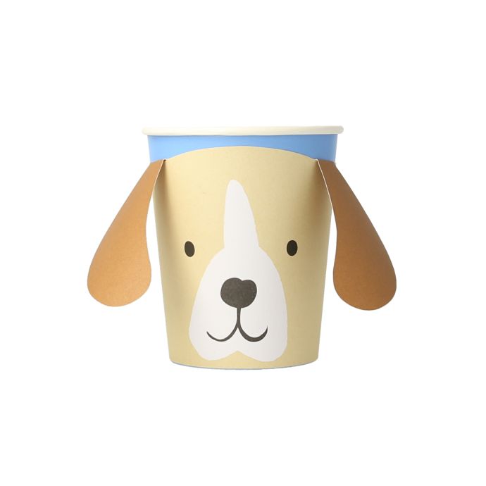 Papírové kelímky Puppy 256 ml - 8 ks