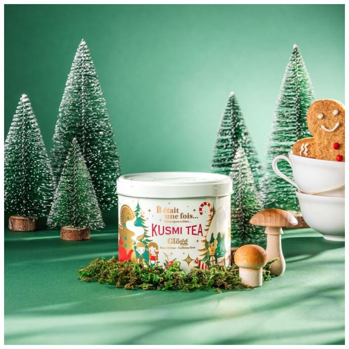 Vánoční bio ovocný čaj Kusmi Tea Glögg - 125 g