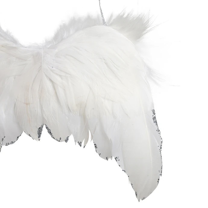 Dekorativní andělská křídla Silver Angel