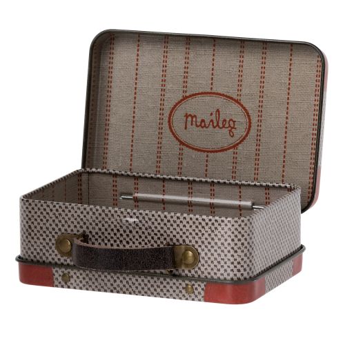 Plechový kufřík pro zvířátka Maileg Travel Grey