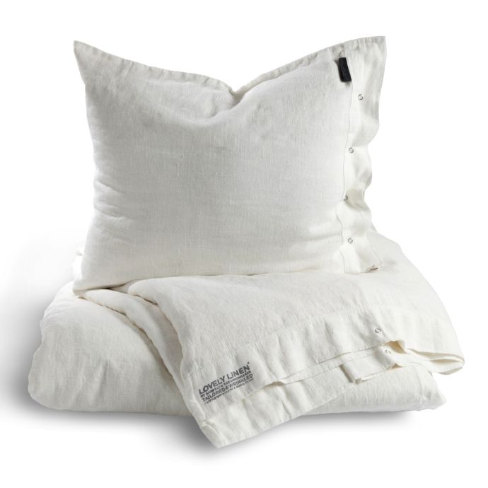 Přírodní lněné povlečení Off white