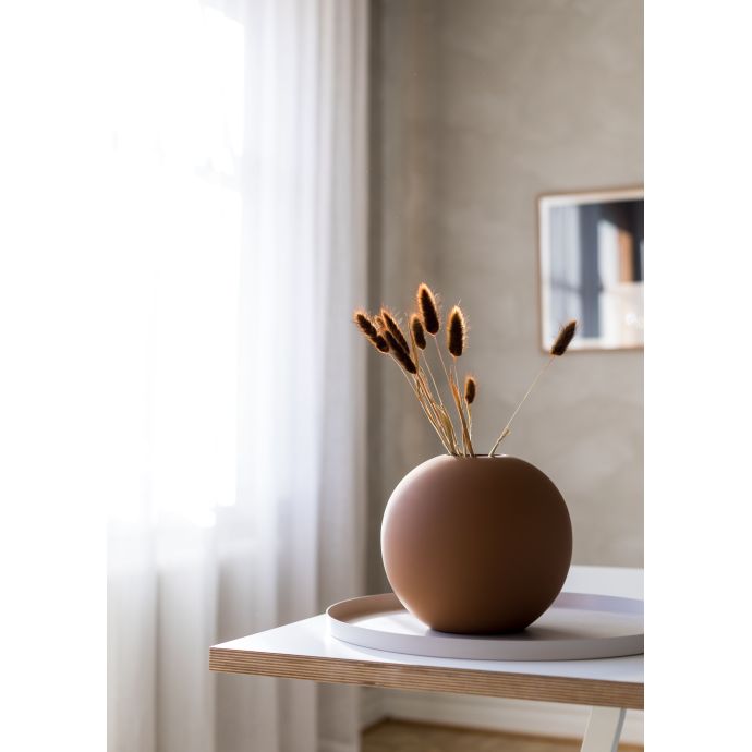 Kulatá váza Ball Coconut 20 cm