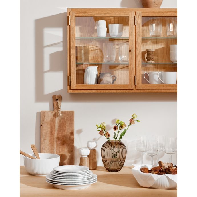 Skleněná váza Hammershøi Walnut 15 cm