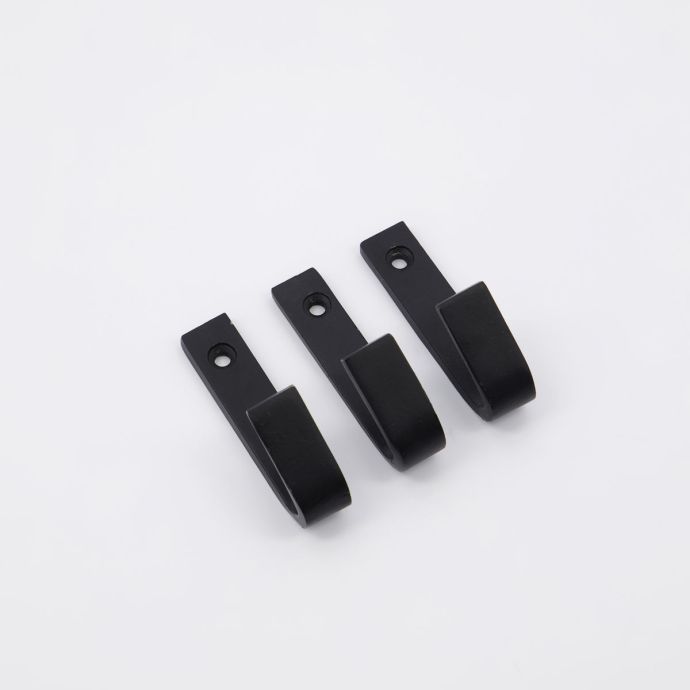 Kovový háček Bath Black