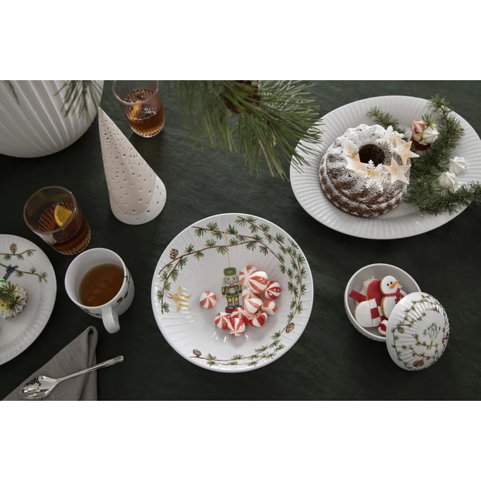 Porcelánová dózička Hammershøi Christmas