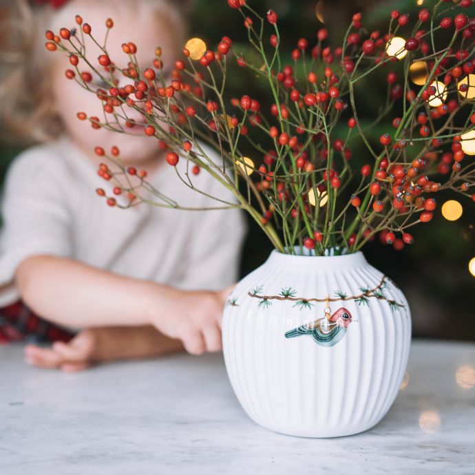 Keramická váza Hammershøi Christmas 13 cm