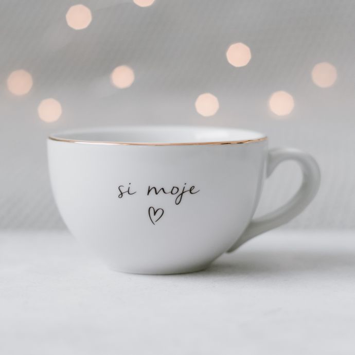 Porcelánový hrnek Si moje ♥ 300 ml - SK