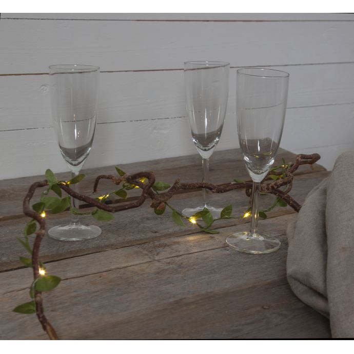 Světelná LED girlanda Leaf 95 cm