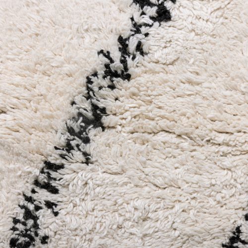 Bavlněný koberec Black and White 140x200cm