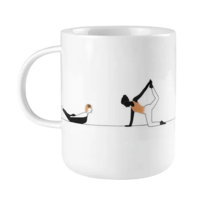 Porcelánový hrnek Yoga 300 ml