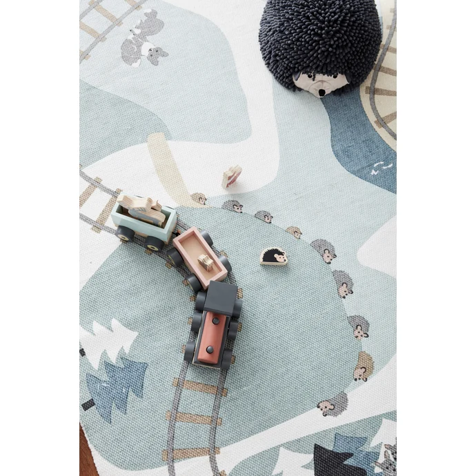 Dětský bavlněný koberec Edvin Woodland