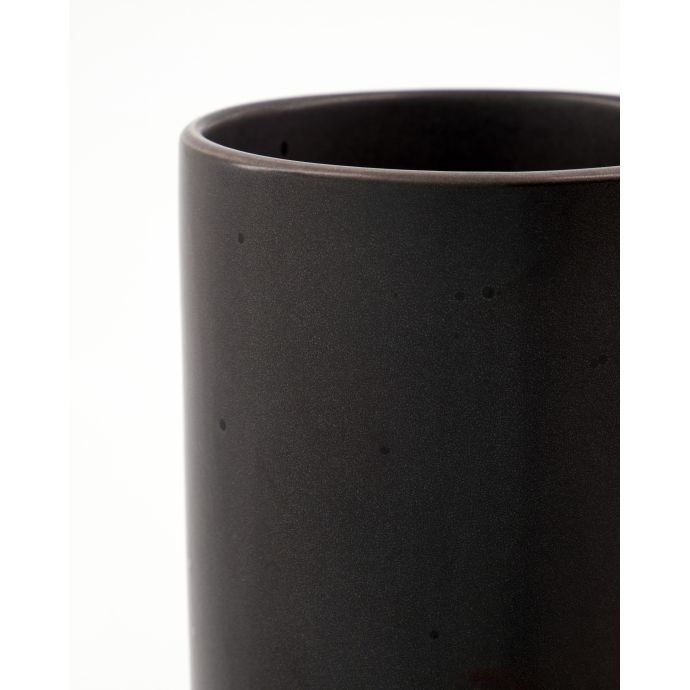 Kameninová dóza Rustic Dark grey