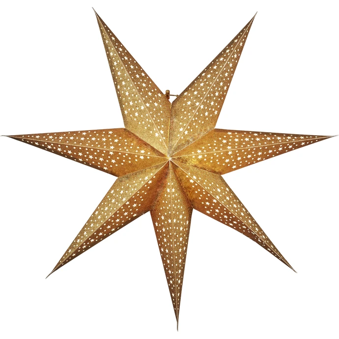 Závěsná svítíci hvězda Blinka Gold 60 cm