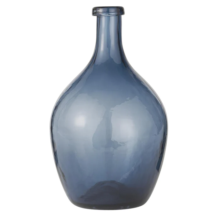 Skleněná váza Balloon Blue Glass