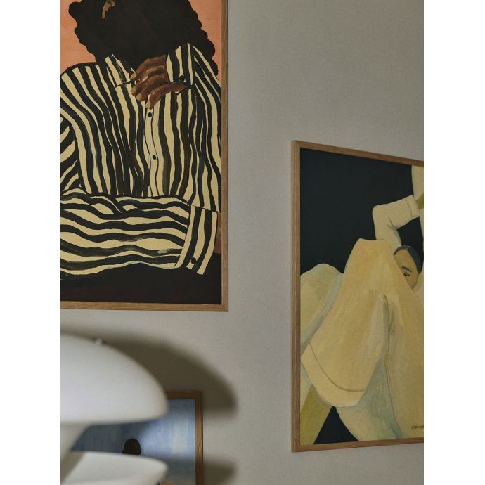 Autorský mini plakát Serene Stripes by Hanna Peterson A5