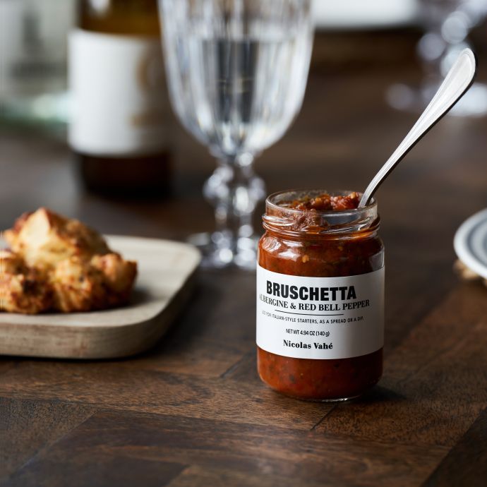 Bruschetta lilek a červená paprika 140 g