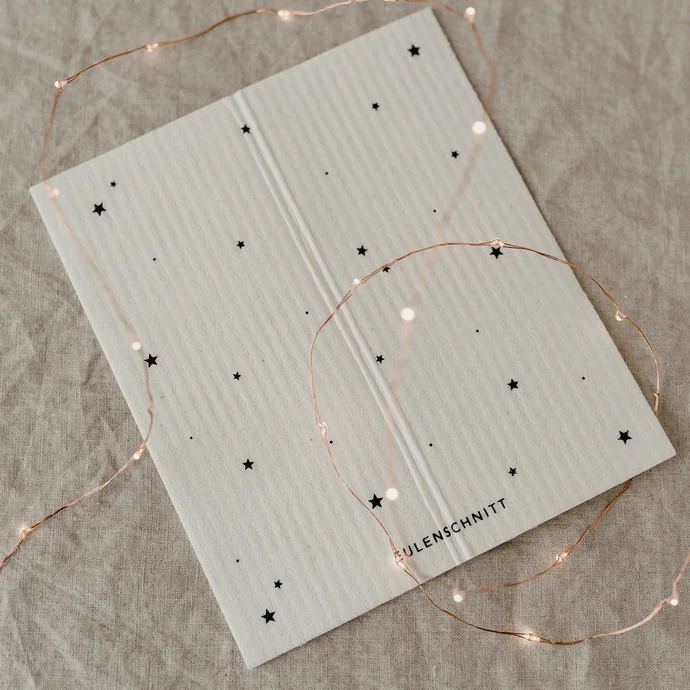 Přírodní houbová utěrka Fir – set 3 ks