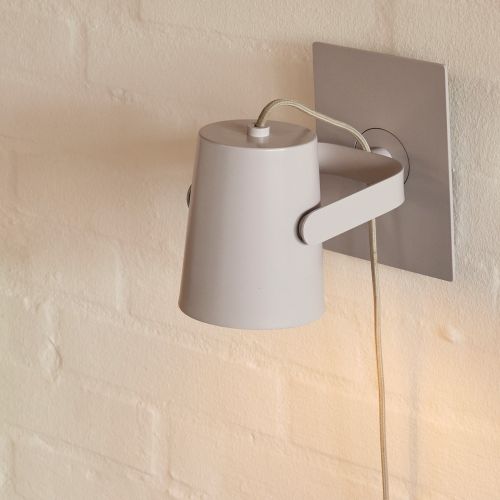 Stmívatelná nástěnná lampa Ardent Light Grey 17 cm cm