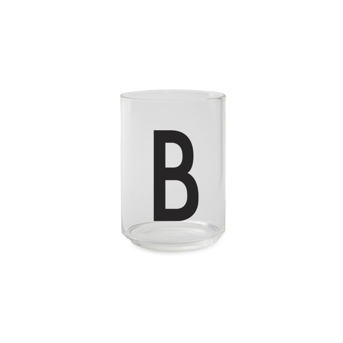 Sklenička s písmenem Letters