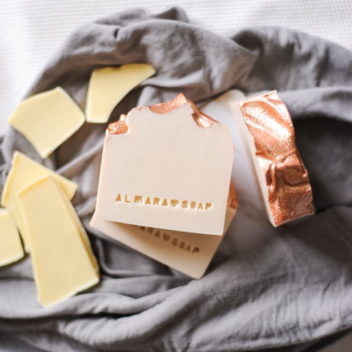 Designové mýdlo White Chocolate