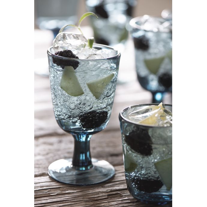 Sklenička na víno Glass Blue 180ml