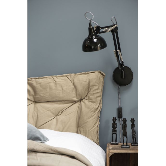 Nástěnná lampa Metal Black
