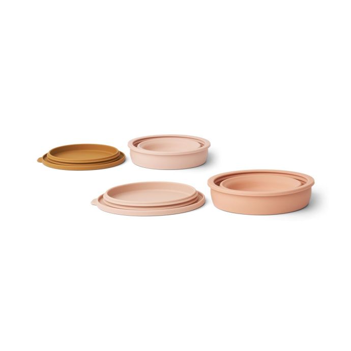 Silikonová skládací miska Dale Rose - Set 2 ks