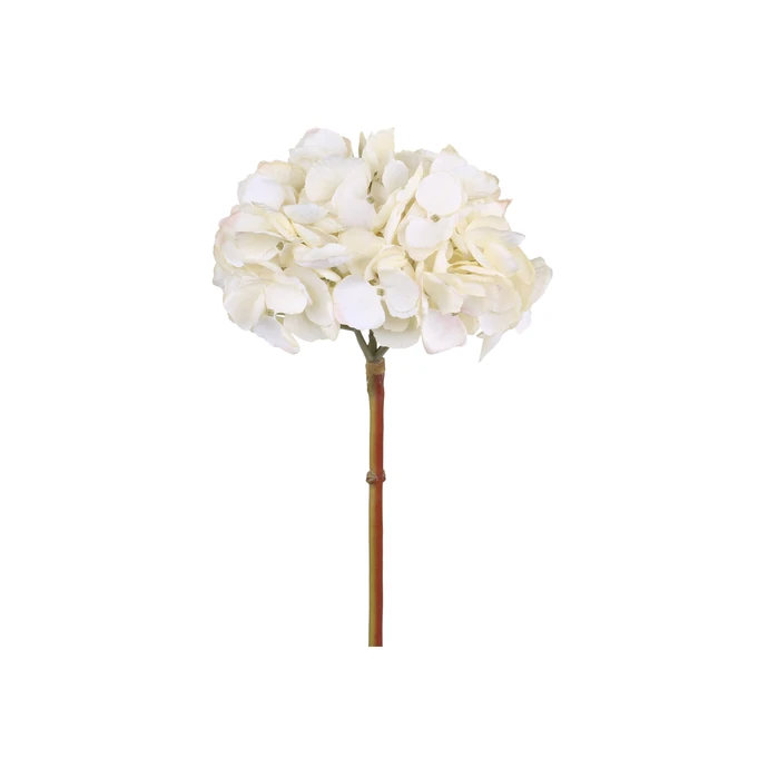 Umělá květina Hortenzie White