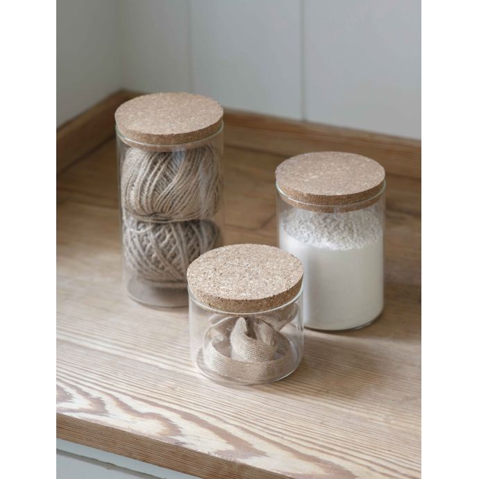 Skleněná dóza Cork - 1L