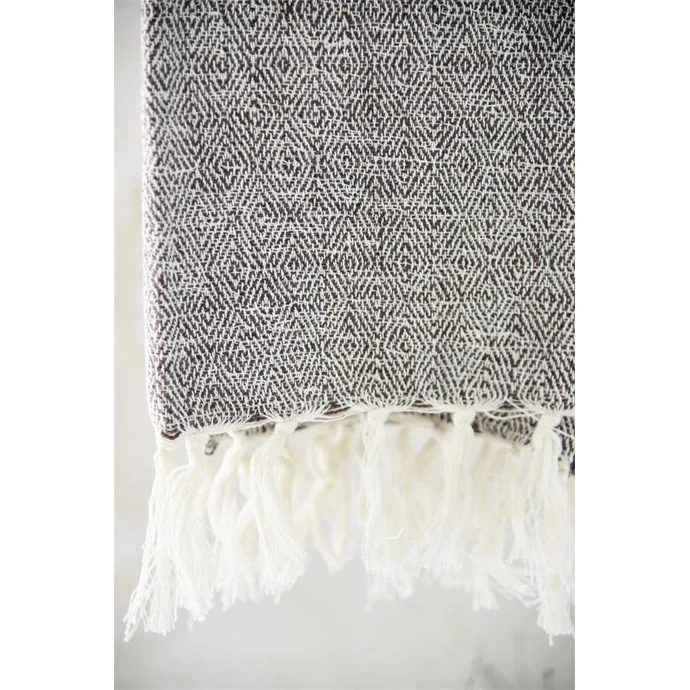 Ručník z recyklované bavlny Brown 50x100 cm