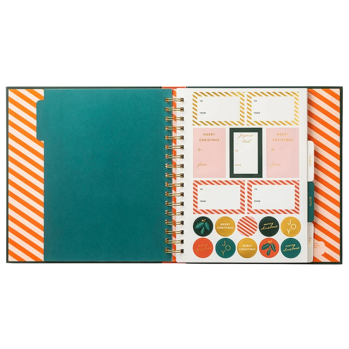 Vánoční plánovač Christmas Planner Green