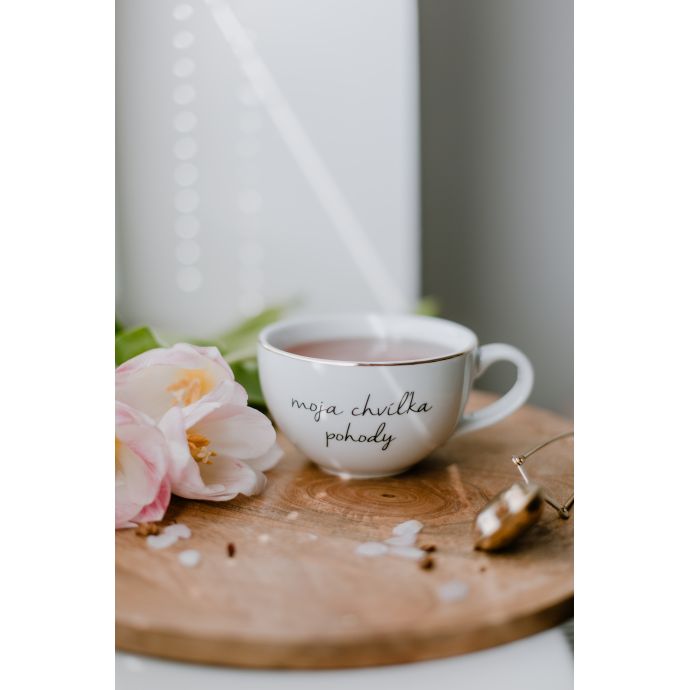 Porcelánový hrnek Moja chvíľka pohody 300 ml - SK