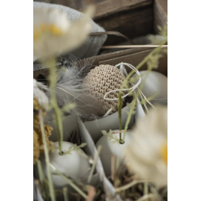 Pletená velikonoční vajíčka - větší